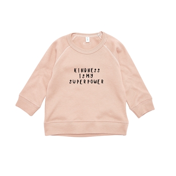 Organic Zoo - Sweatshirt kindness - Clay